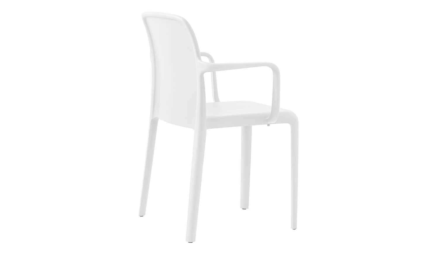 Connubia Stuhl stapelbar Bayo | Schneeweiß Ja – Bild 6