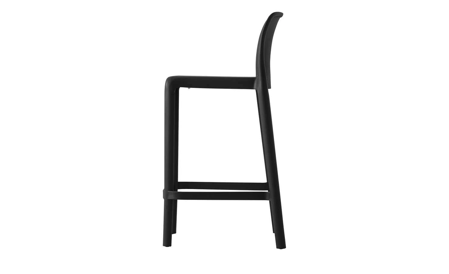 Connubia Barhocker stapelbar Bayo | Schwarz ca. 65 cm – Bild 11