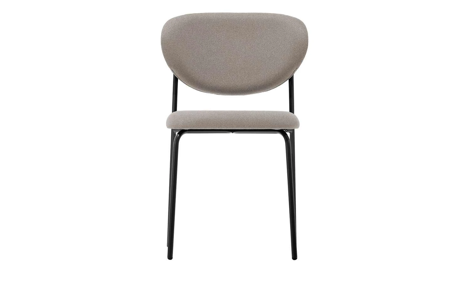 Connubia Polsterstuhl Cozy | Taubengrau / Schwarz – Bild 3