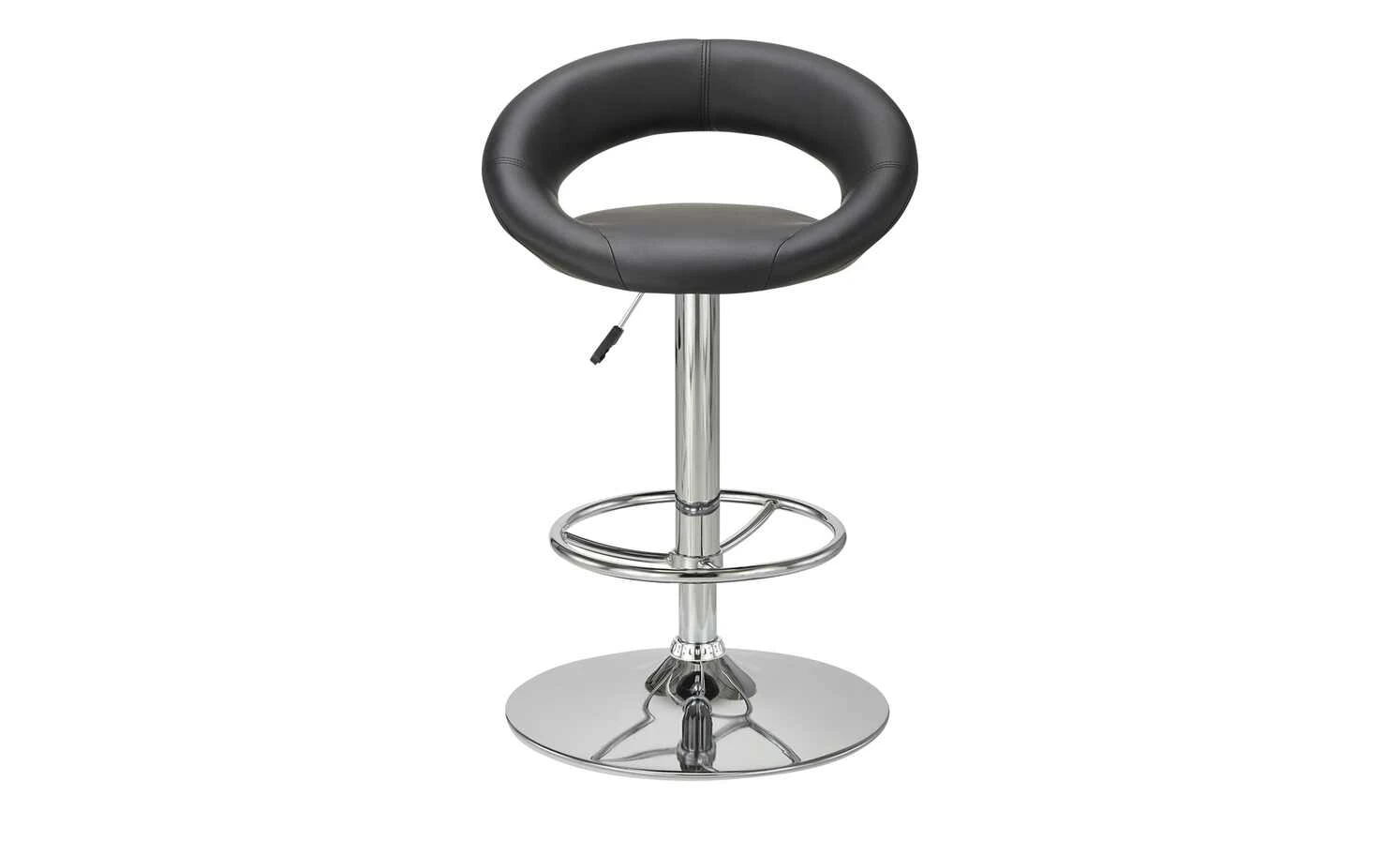 Barhocker Holger | Schwarz / Chrom Tellergröße: 50 cm – Bild 11