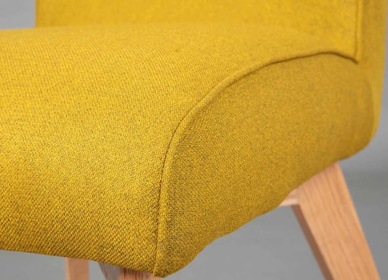 Esszimmerstuhl Skanderborg 2er Set | Curry – Bild 4