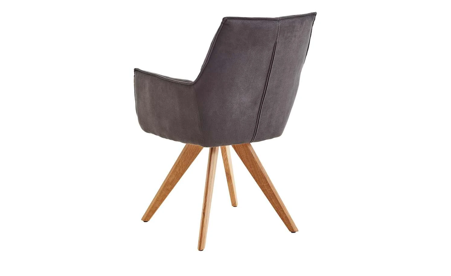 Armlehnstuhl Latina | Graphit (Dunkelgrau) Massivholz Nein – Bild 4