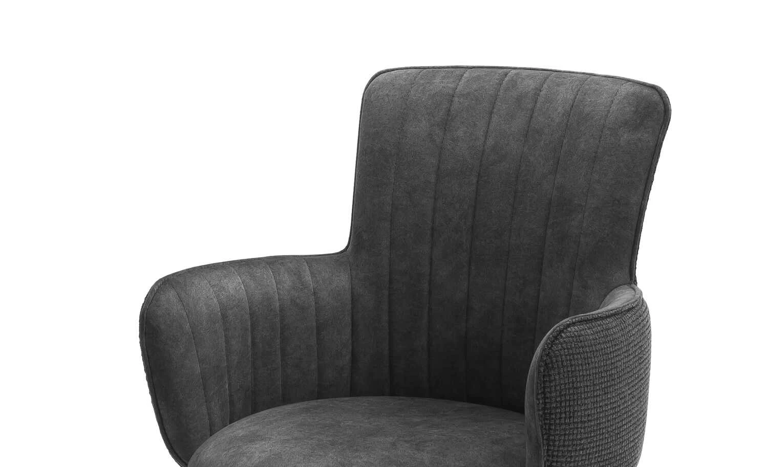 Polsterstuhl Enola | Anthrazit – Bild 3