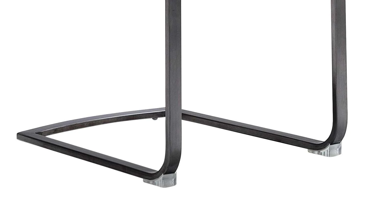 Polsterschwingstuhl Finley | Cappuccino (Braun) Schwarz – Bild 3