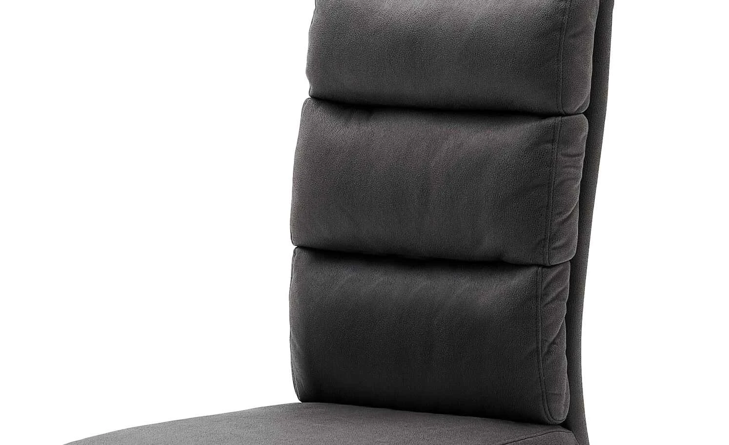 Polsterschwingstuhl Finley | Grau Edelstahl – Bild 3