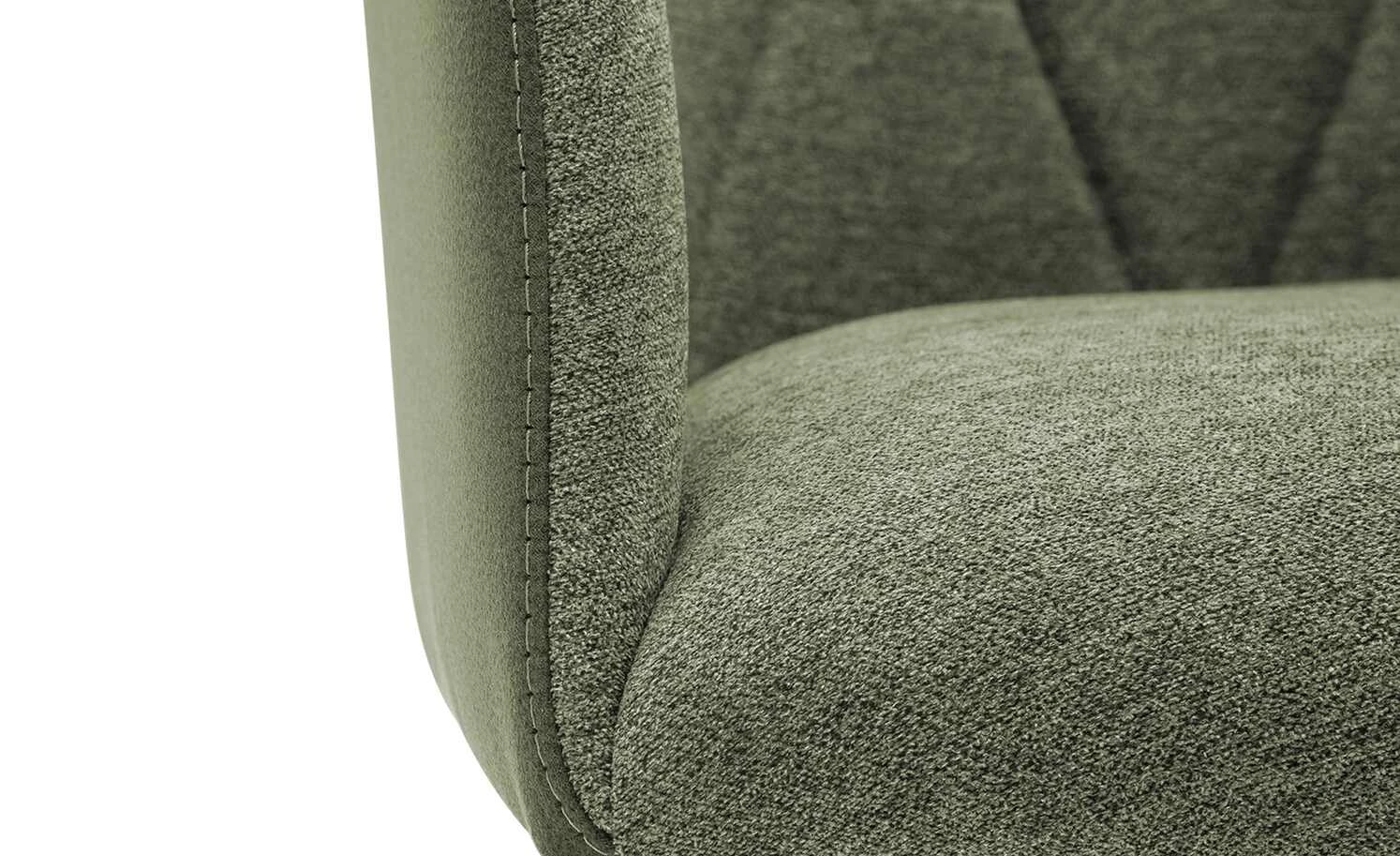 Dine + Mine Polsterstuhl Xalapa | Olivgrün Schwarz Nein – Bild 12