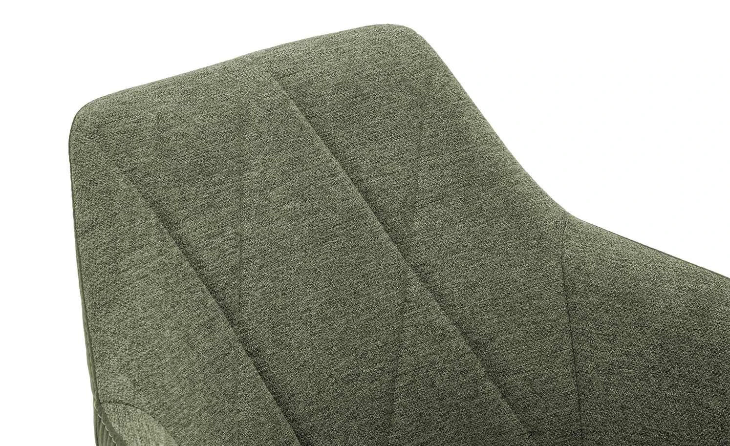 Dine + Mine Polsterstuhl Xalapa | Olivgrün Schwarz Nein – Bild 9