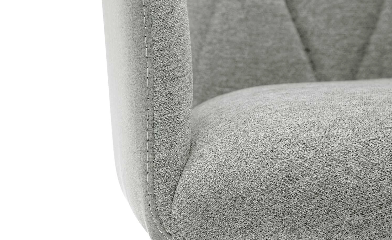 Dine + Mine Polsterstuhl Xalapa | Lichtgrau Akaziefarbig Nein – Bild 11