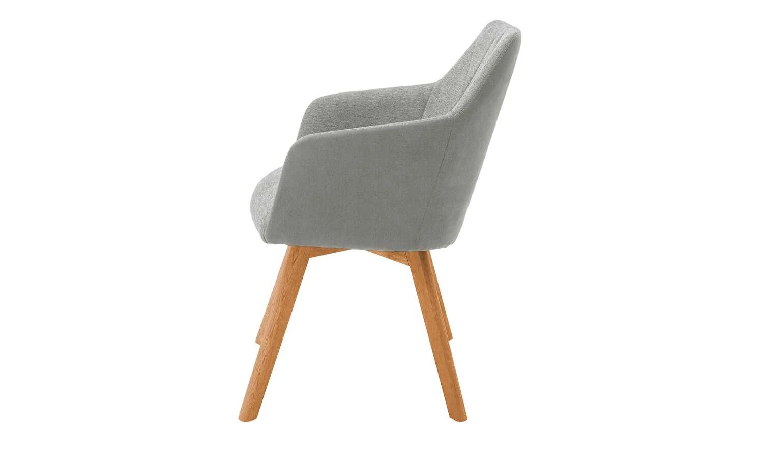 Dine + Mine Polsterstuhl Xalapa | Lichtgrau Akaziefarbig Nein – Bild 6