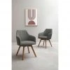Dine + Mine Polsterstuhl Xalapa | Anthrazit Wildeiche Nein