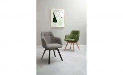 Dine + Mine Polsterstuhl Nador | Cappuccino (Braun) Schwarz Nein