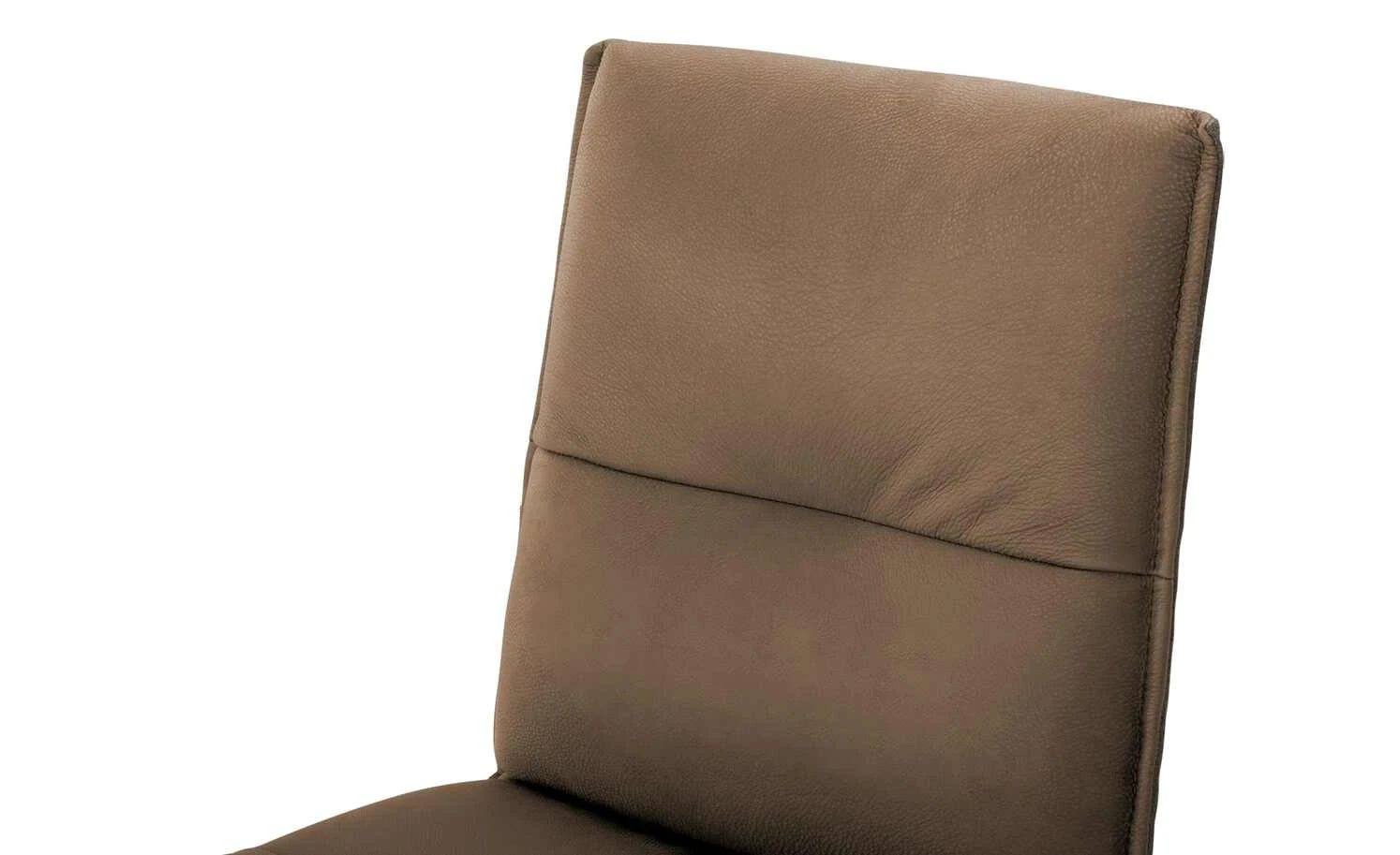 KOINOR Leder-Kufenstuhl Essay | Chai (Hellbraun) / Dunkelbraun – Bild 5