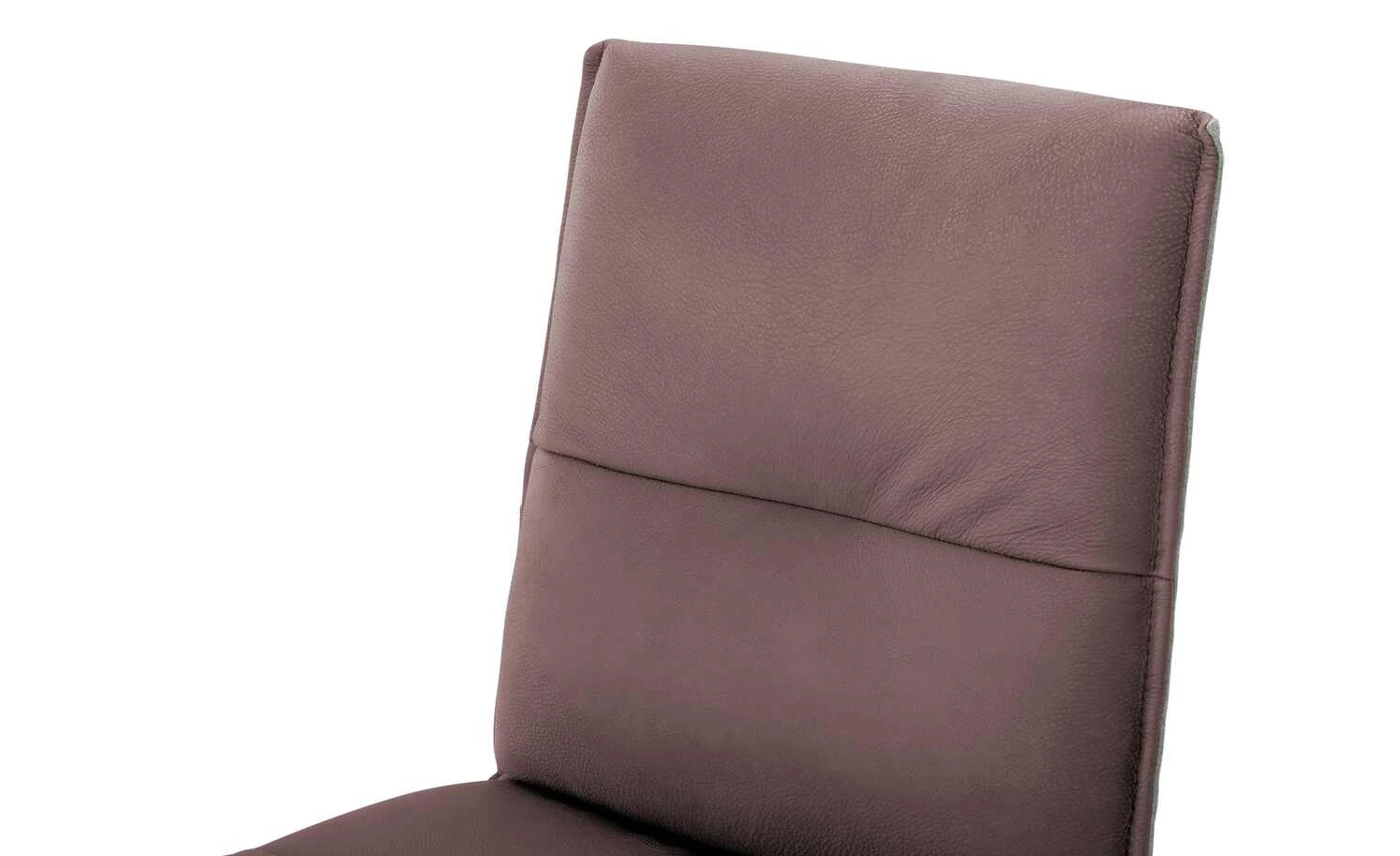 KOINOR Leder-Kufenstuhl Essay | Plum (Rosa) / Hellgrau – Bild 8