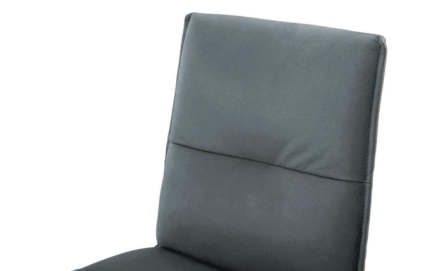 KOINOR Leder-Kufenstuhl Essay | Mare (Blau) / Hellgrau – Bild 5