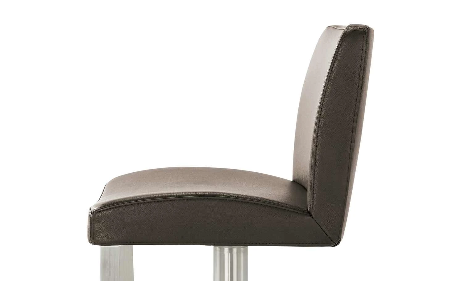 Leder-Barhocker MyBreak | Braun – Bild 10