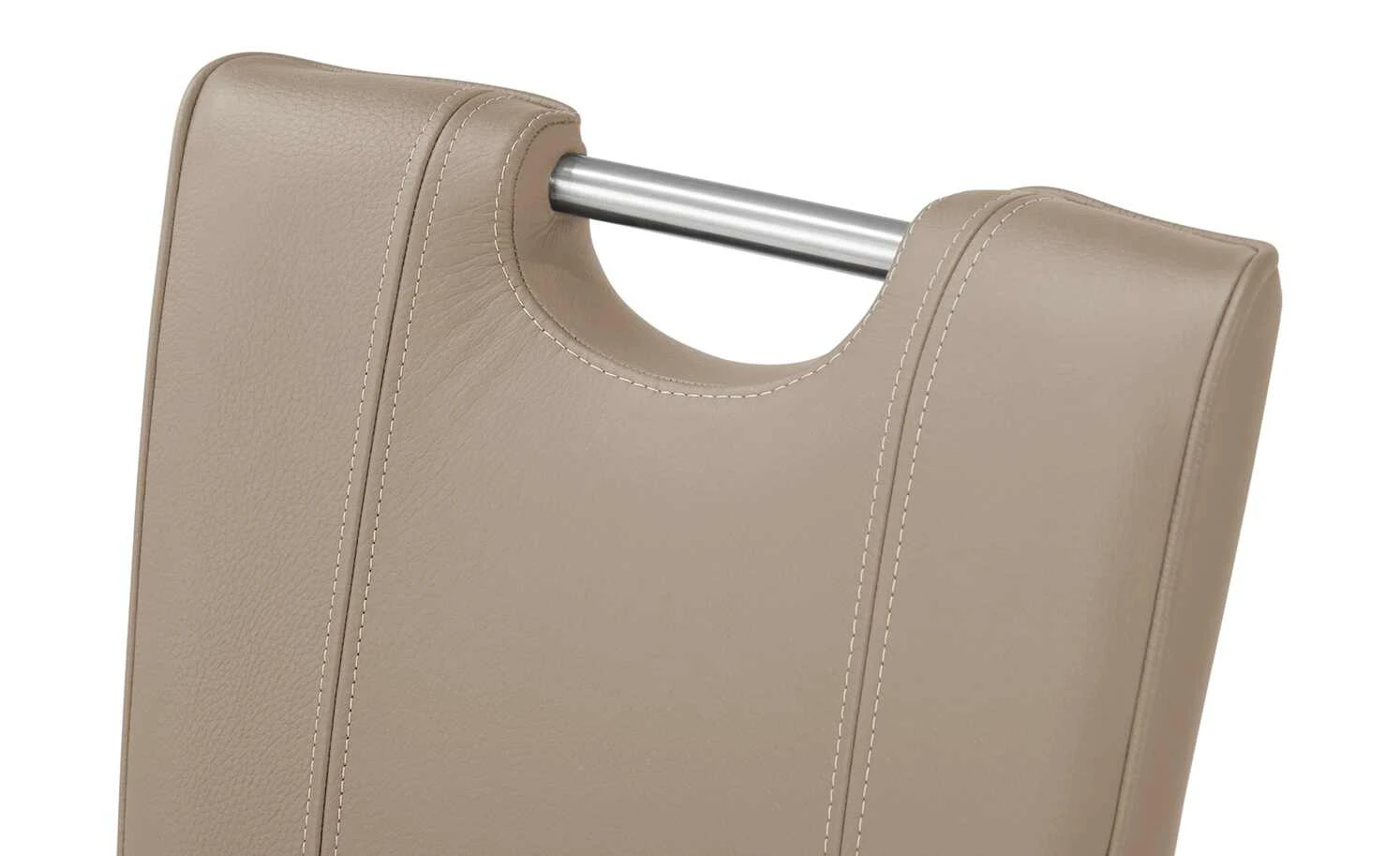 Leder-Schwingstuhl mit Griff 6861 | Hellbraun (Stone) – Bild 6