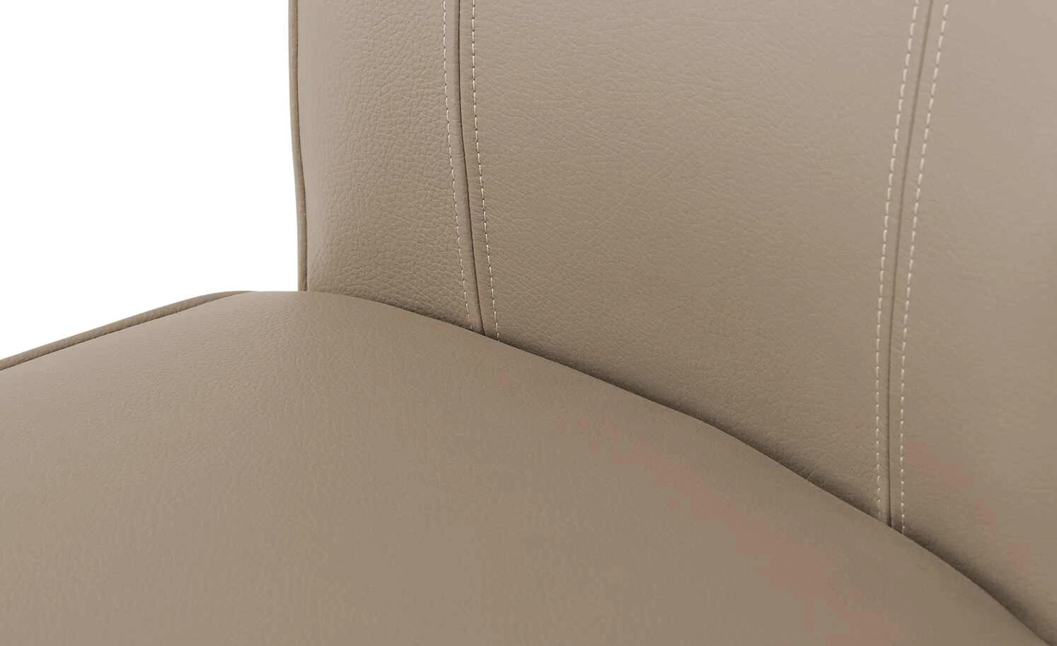 Leder-Schwingstuhl mit Griff 6861 | Hellbraun (Stone) – Bild 8