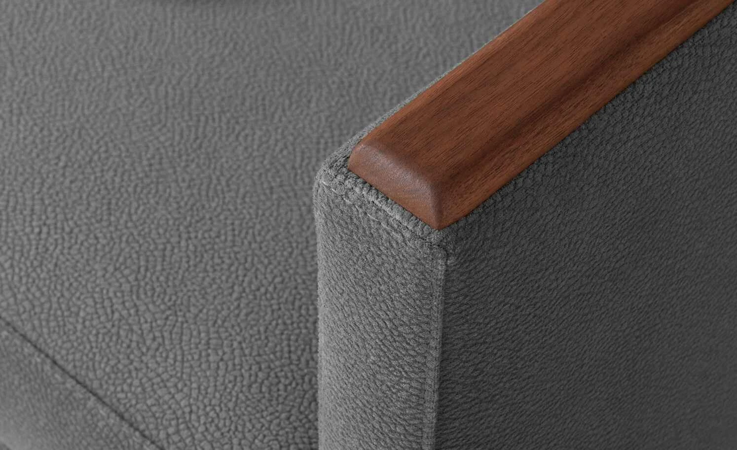 Wohnwert Polsterstuhl Botho | Grau (Dunkelgrau) Schaumstoff – Bild 5