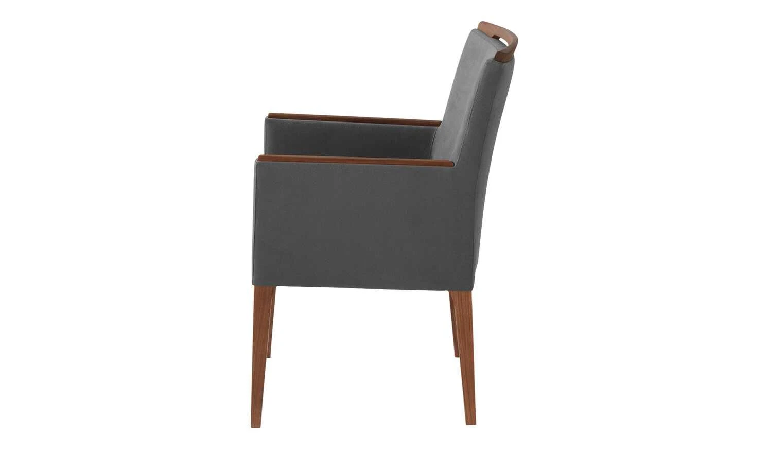 Wohnwert Polsterstuhl Botho | Grau (Dunkelgrau) Schaumstoff – Bild 8