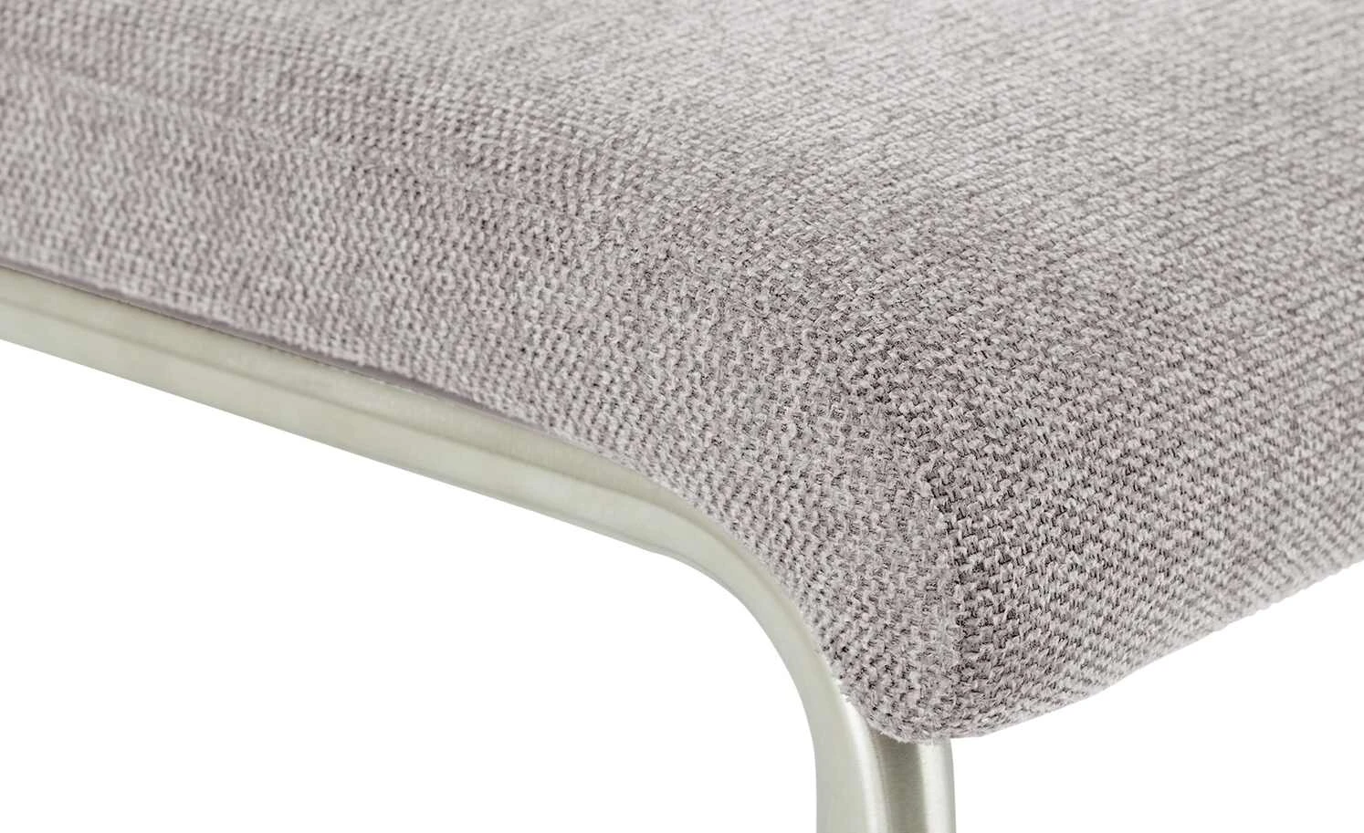 Wohnwert Freischwinger Mero | Kiesel (Hellgrau) Grau Schaumstoff – Bild 5