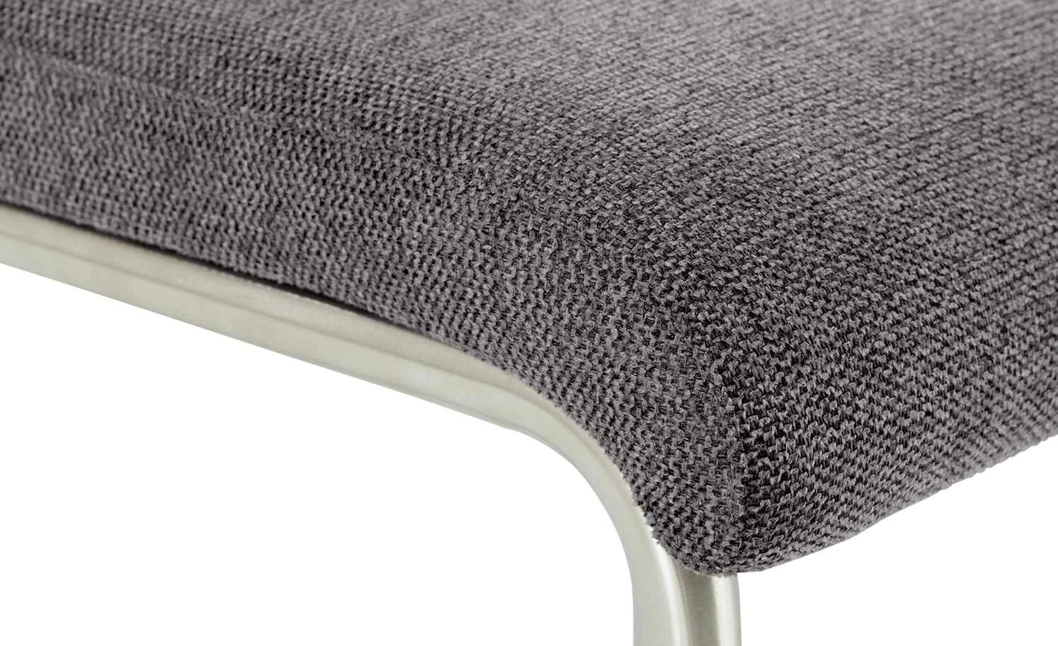 Wohnwert Freischwinger Mero | Grau Grau Federkern – Bild 6