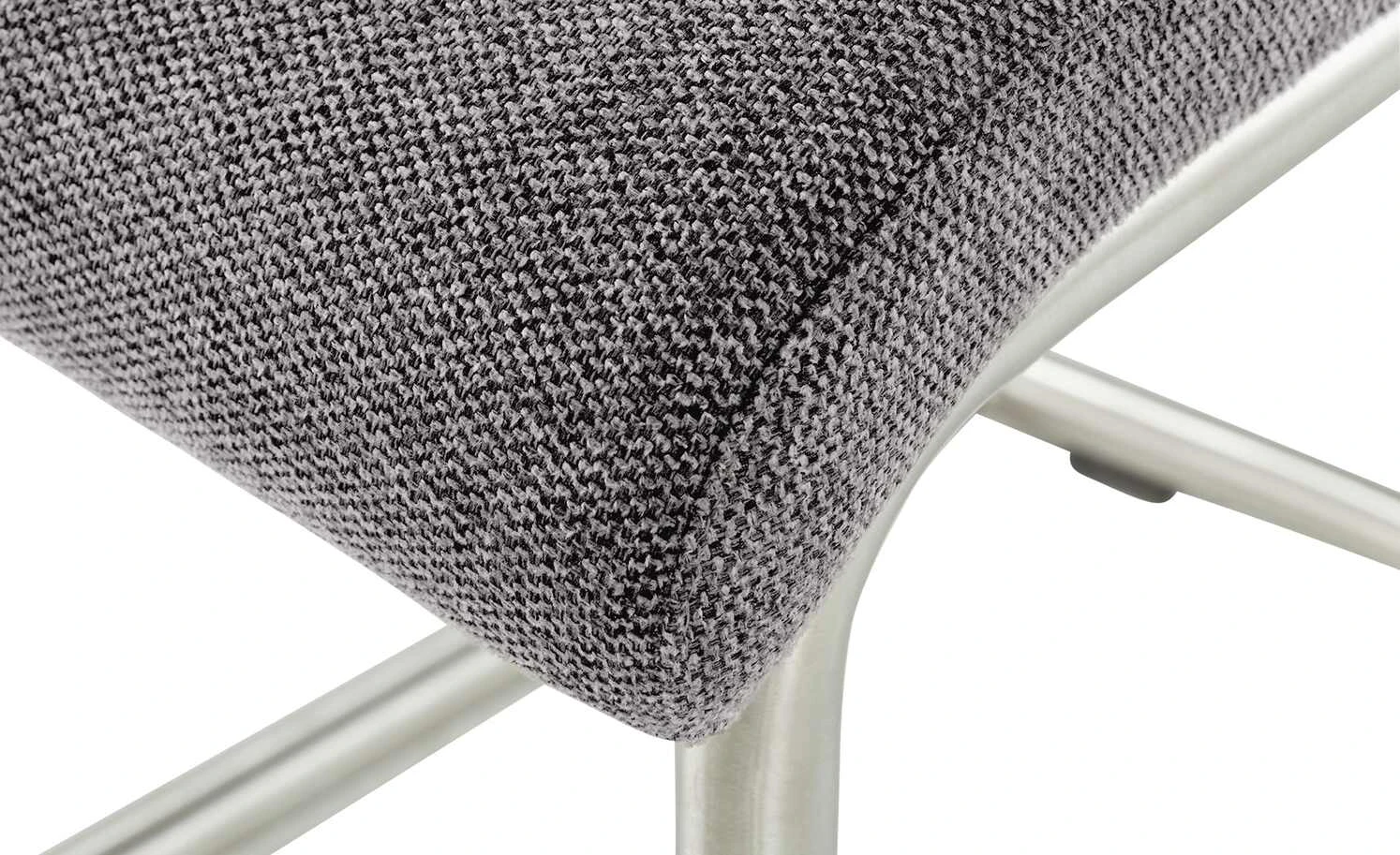 Wohnwert Freischwinger Mero | Grau Grau Federkern – Bild 7