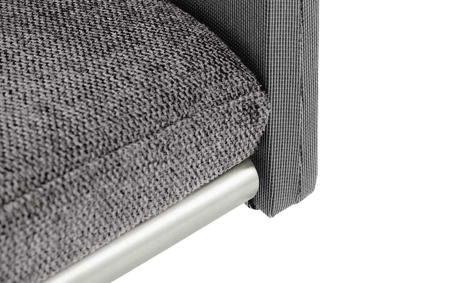Wohnwert Freischwinger Mero | Grau Grau Federkern – Bild 8