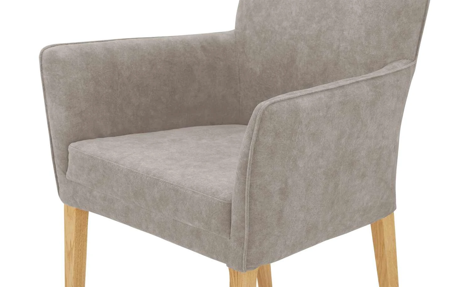 Wohnwert Polsterstuhl Aron | Taupe (Hellbraun) Schaumstoff – Bild 7