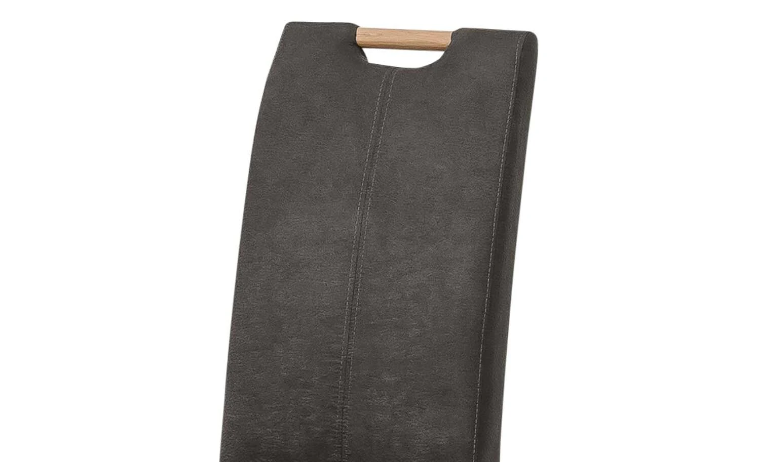 Woodford Polsterstuhl mit Griff Gabi 4 | Braun Eiche – Bild 3