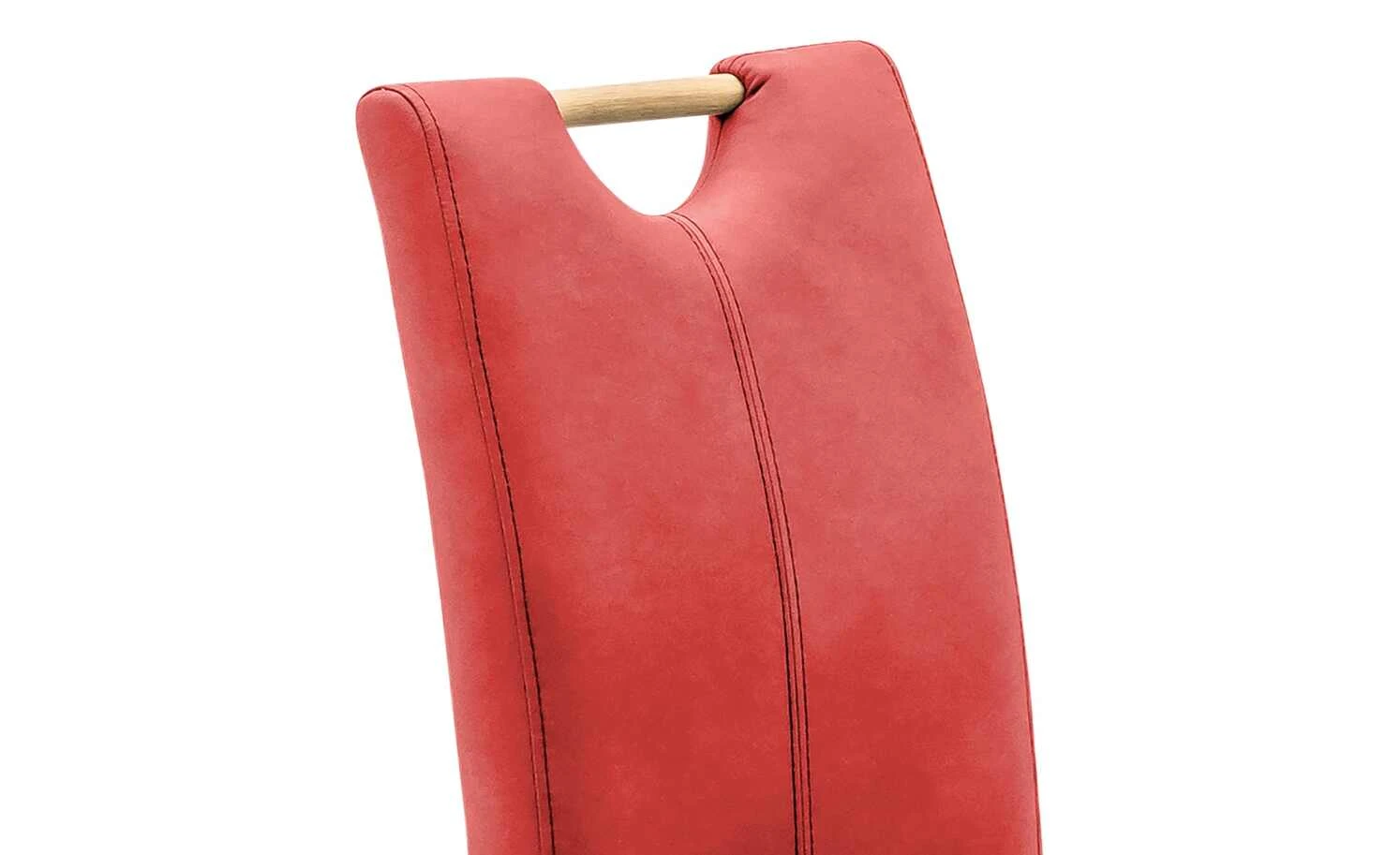 Woodford Polsterstuhl, 2er-Set Mable | Rot Buche – Bild 2