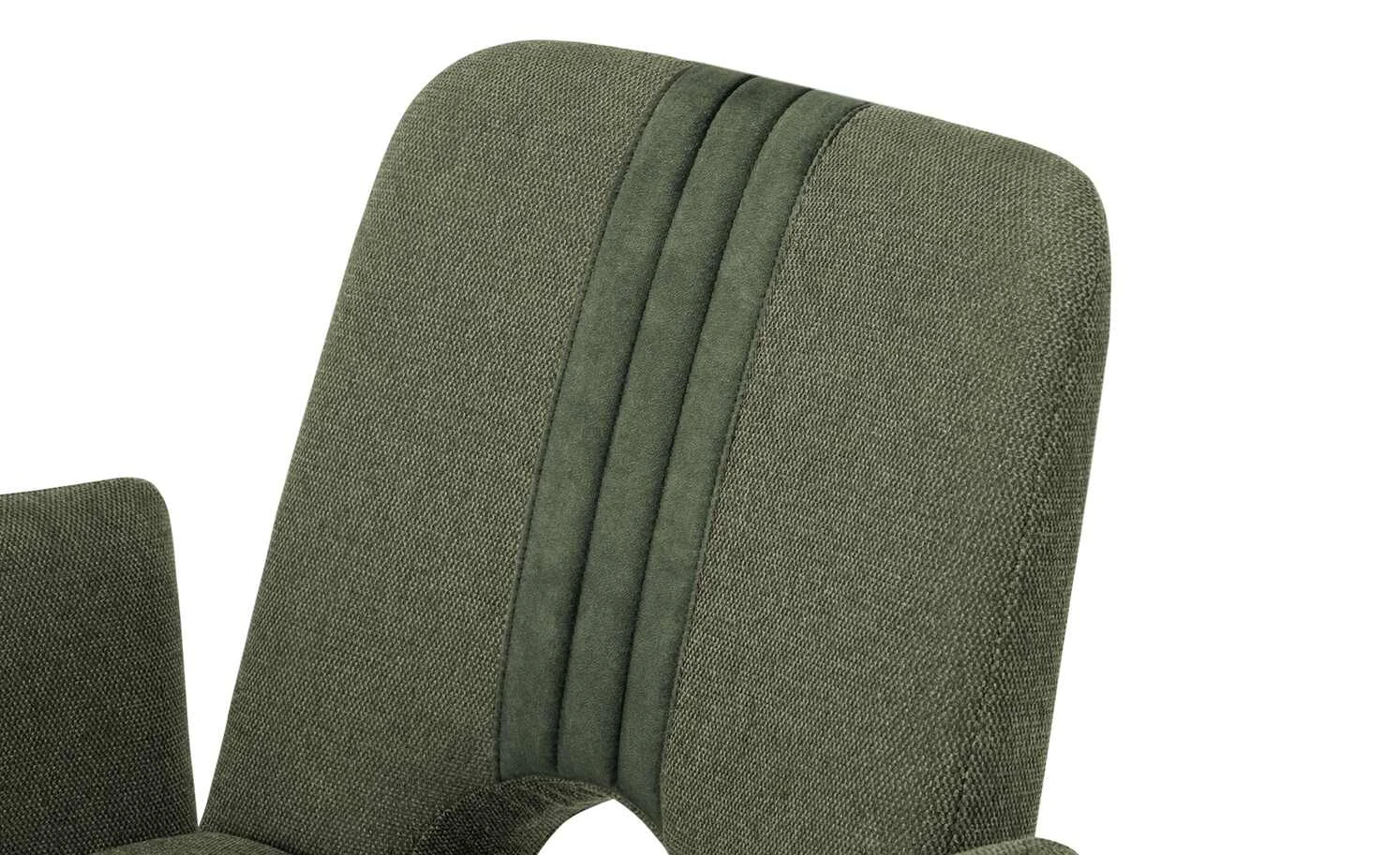 Gray & Jones Tresensessel Black Coast One | Rain Forest (Olivgrün) Ja – Bild 4