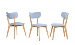 Woodford Polsterstuhl Noci | Hellblau