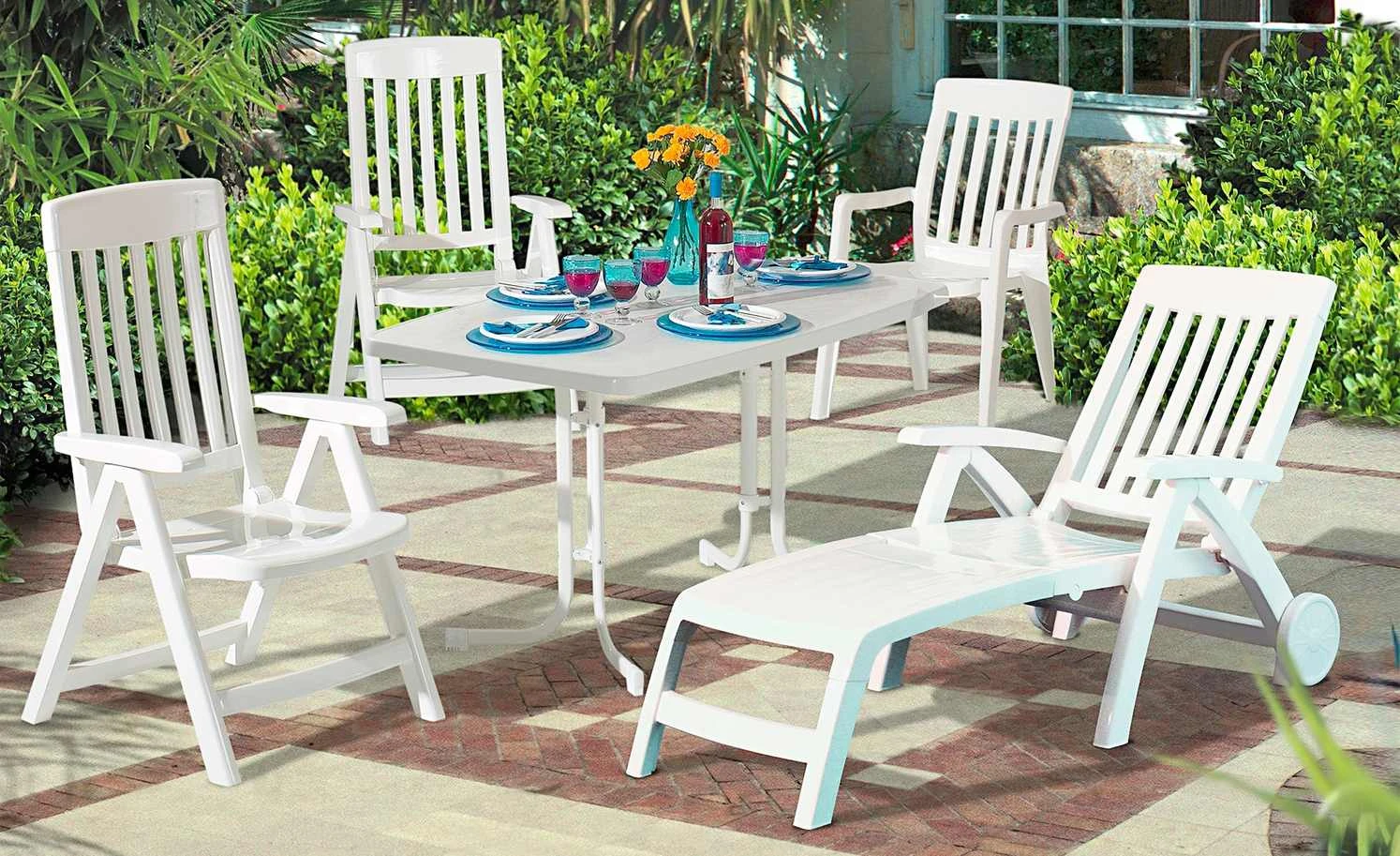 Sieger Stapelsessel Palma | Weiß